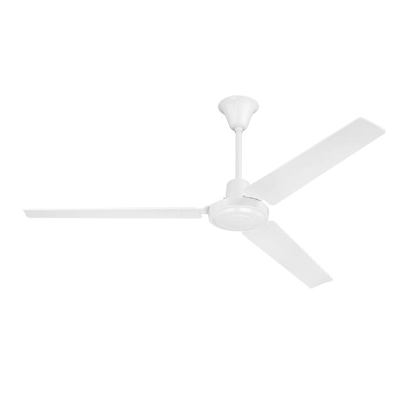 Craftmade Utility 56" Downrod Mount Heavy-Duty Ceiling Fan w/ 4 Speed Wall Control
