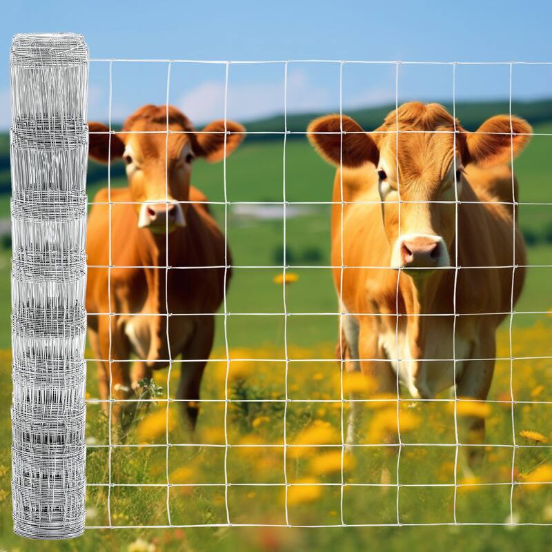 GDFStudio - Henry Advanced Weave Galvanized Steel Farm Fence
