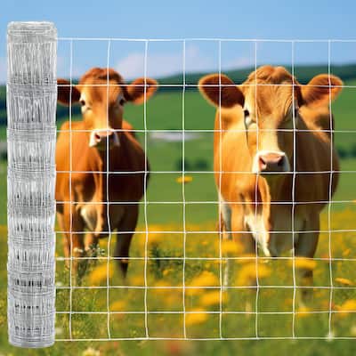 GDFStudio - Henry Advanced Weave Galvanized Steel Farm Fence