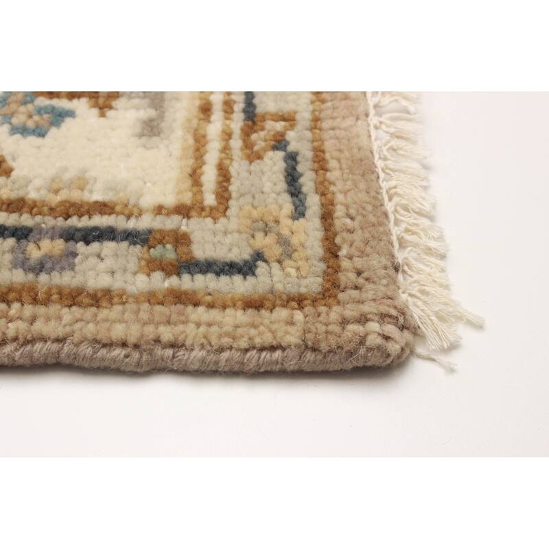 ECARPETGALLERY Hand-knotted Jules Serapi Beige Wool Rug - 5'2 x 7'11