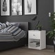 preview thumbnail 9 of 18, Porch & Den Zoe 1-drawer Nightstand