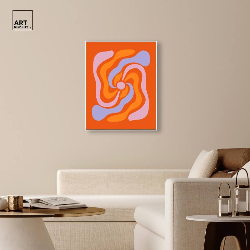 To Paste the Petals Canvas by Art Remedy