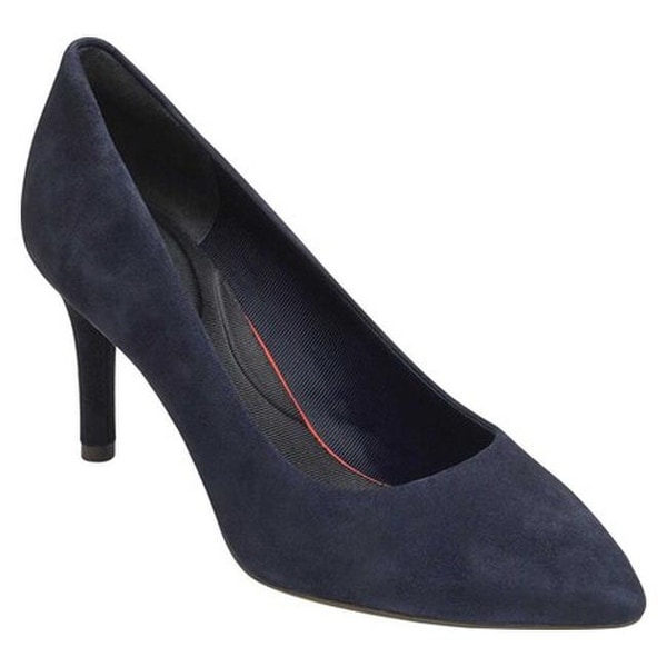 rockport suede pumps