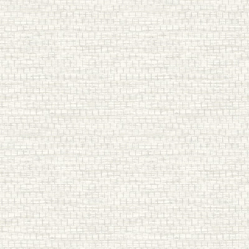 Plaited Grass White Wallpaper