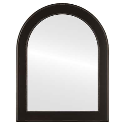 Yates Framed Vanity Mirror - Crescent Cathedral - 28.4x36.4