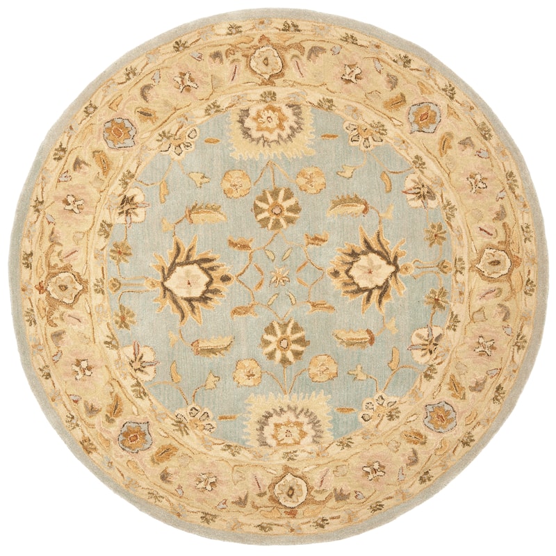 SAFAVIEH Handmade Anatolia Ibala Traditional Hand-spun Wool Rug