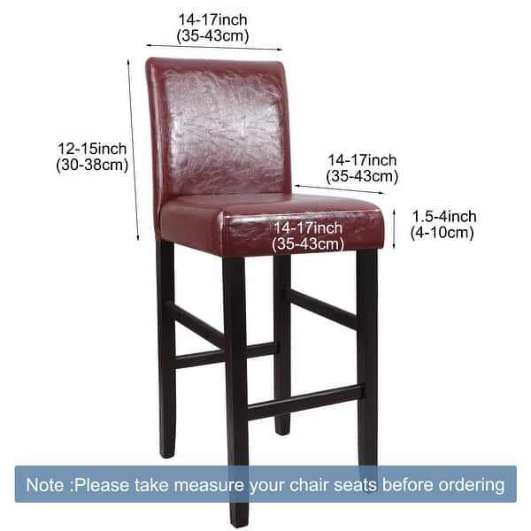 Stretch Bar Stool Covers for Counter Height Side Chair Covers Bed