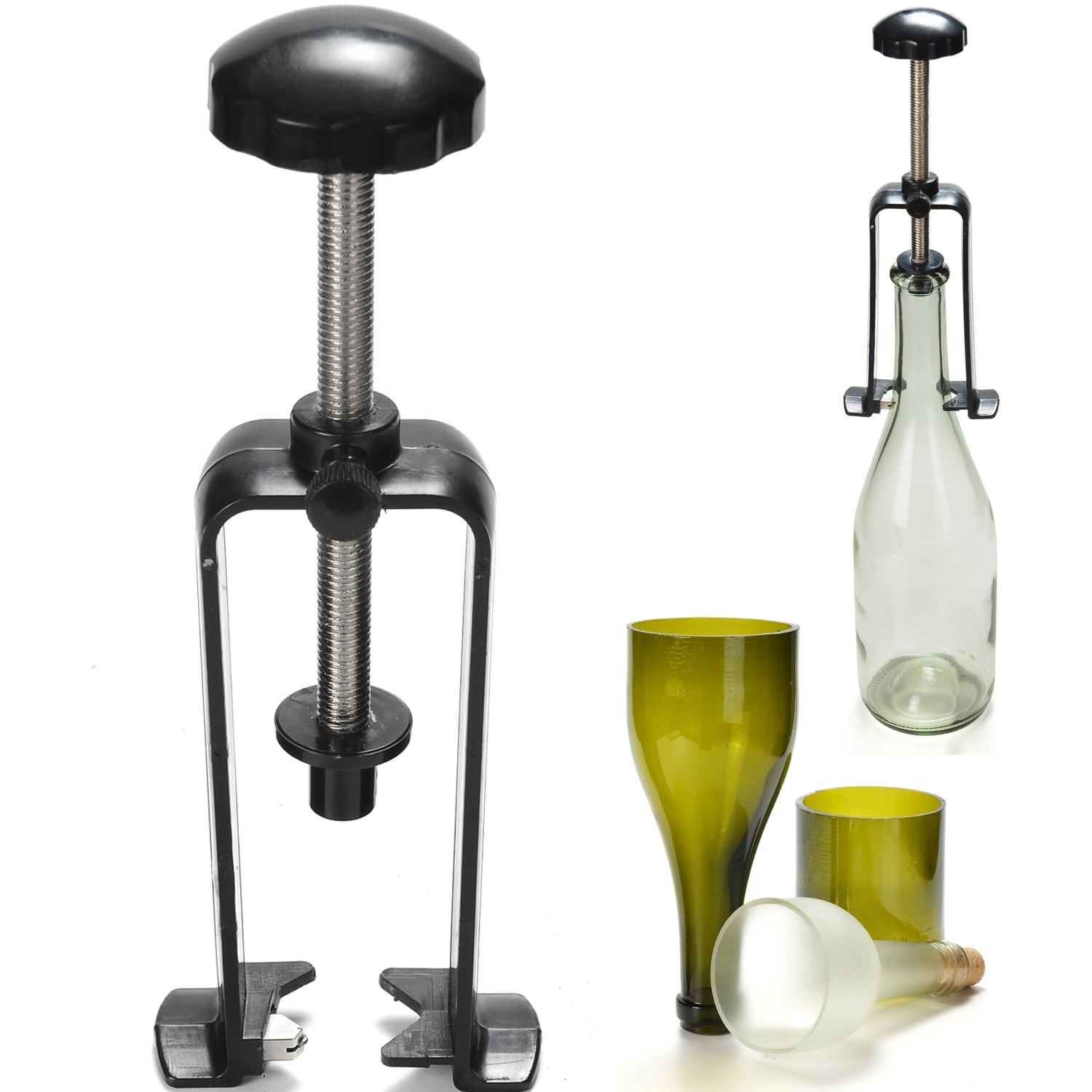 Adjustable Glass Bottle Neck Cutter Machine Cutting Tool for Wine