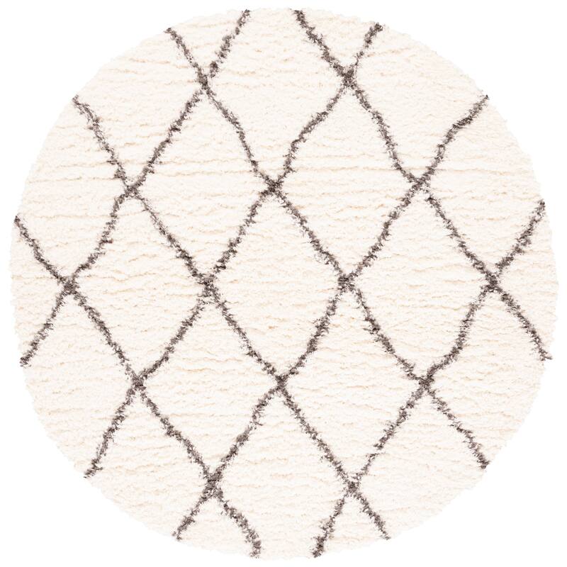 SAFAVIEH Handmade Flokati Agni Shag Solid Polyester Rug