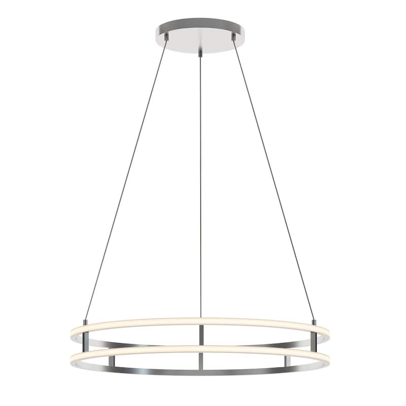 AFX GEMP32LAJUD Gemini 32" Wide LED Ring Chandelier