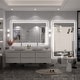 preview thumbnail 94 of 161, Large LED Bathroom mirror Tempered Glass Dimmable Anti-Fog Vanity Mirror