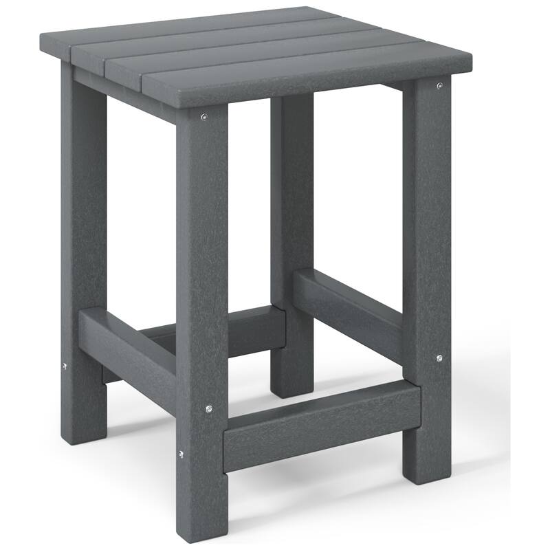 Laguna Kids Outdoor Poly Rocking Chair with Side Table 3-Piece Set