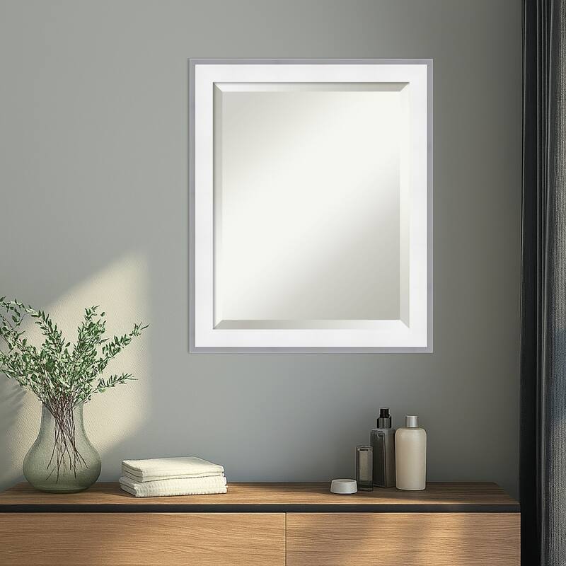 Maya Beveled Framed Wall Mirror