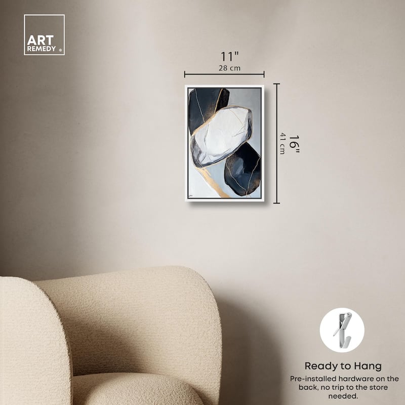 Mineral Essence I Canvas by Art Remedy