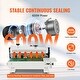 preview thumbnail 11 of 26, Continuous Bag Band Sealing Machine, Horizontal Band Sealer Machine with Digital Temperature Control, Bag Sealer