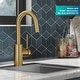 preview thumbnail 63 of 124, Kraus Oletto Single Handle 1-Hole Kitchen Bar Faucet