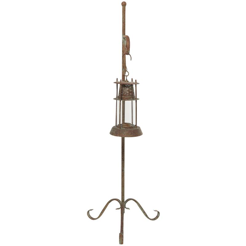 Metal Candle Lantern - Copper - Roche River Decor