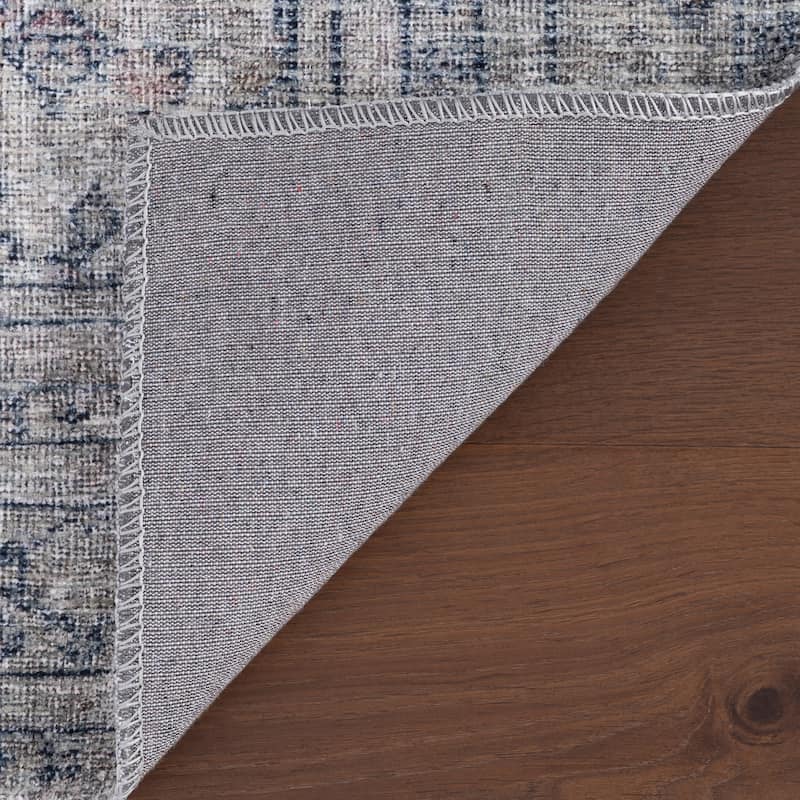 Nuloom Calyra Vintage & Distressed Washable Rug