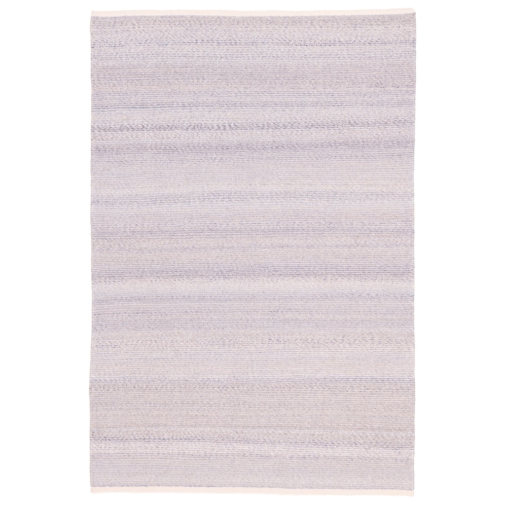 ECARPETGALLERY Flat-Weave Nevada Light Denim Blue Wool Kilim - 5'2 x 7'9