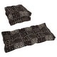 preview thumbnail 2 of 7, Tufted Tapestry Settee Cushions (Set of 3, Multiple Patterns) - 42 x 19 Congo