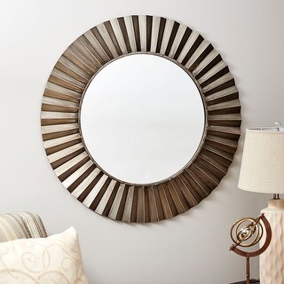 Household Essentials Bronze Sunburst Wall Mirror