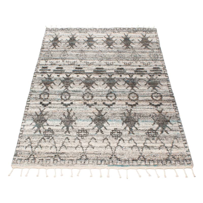 Tangier Grey Rug 4'11" x 8'4" - 4'11 x 8'4