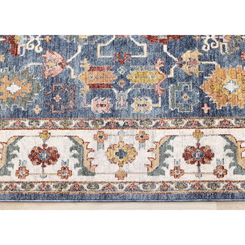 Alpine Rug Co. Olivia Modern Traditional Border Rug