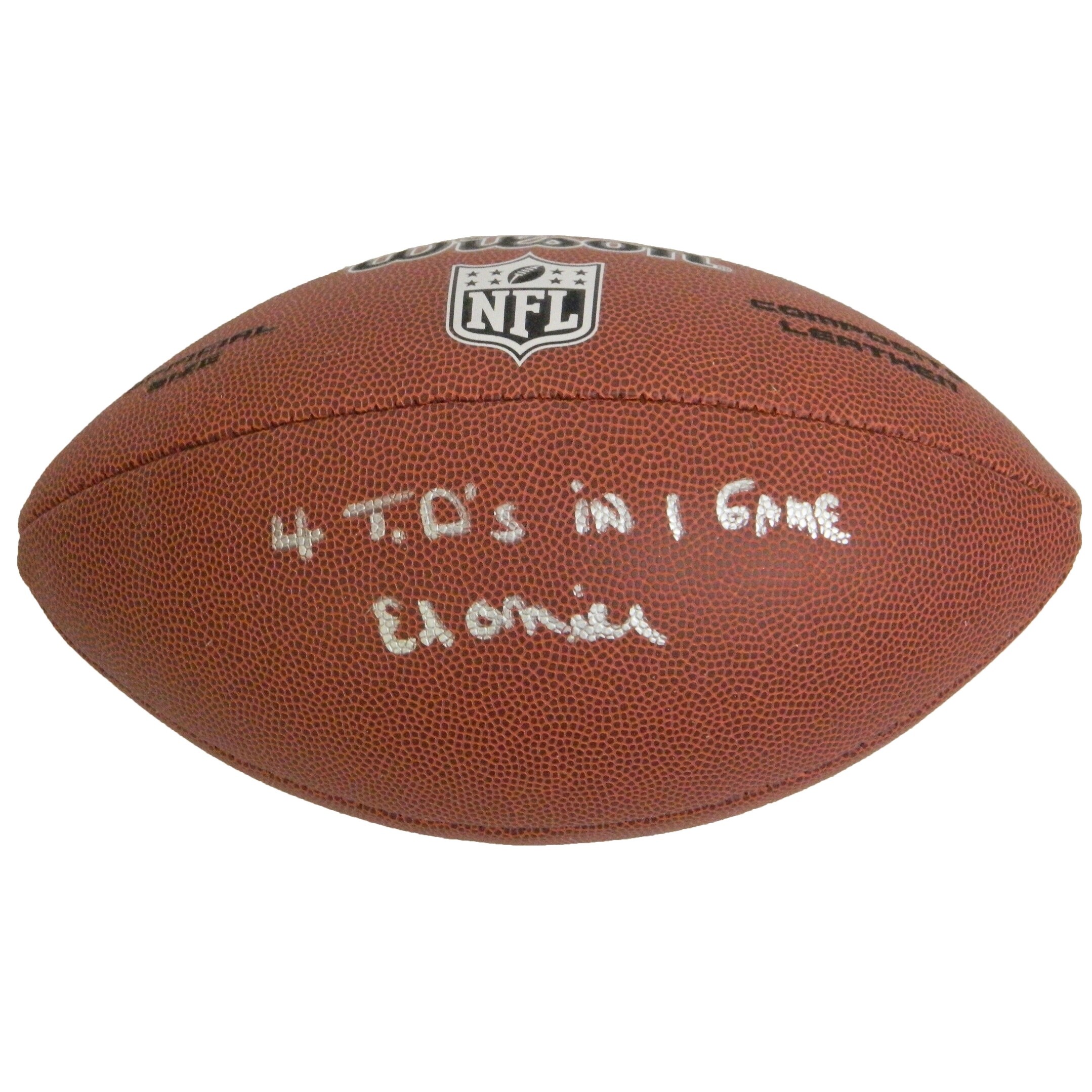 Shop Ed Oneill Wilson Nfl Limited Full Size Football W4 Tds In 1