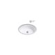 preview thumbnail 1 of 0, TOTO Dartmouth 17-1/4" Undermount Bathroom Sink with Overflow