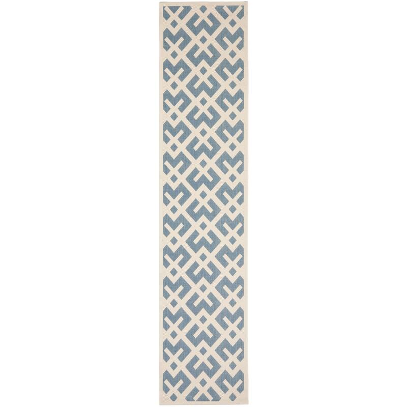 SAFAVIEH Courtyard Sytske Indoor/ Outdoor Waterproof Patio Backyard Rug