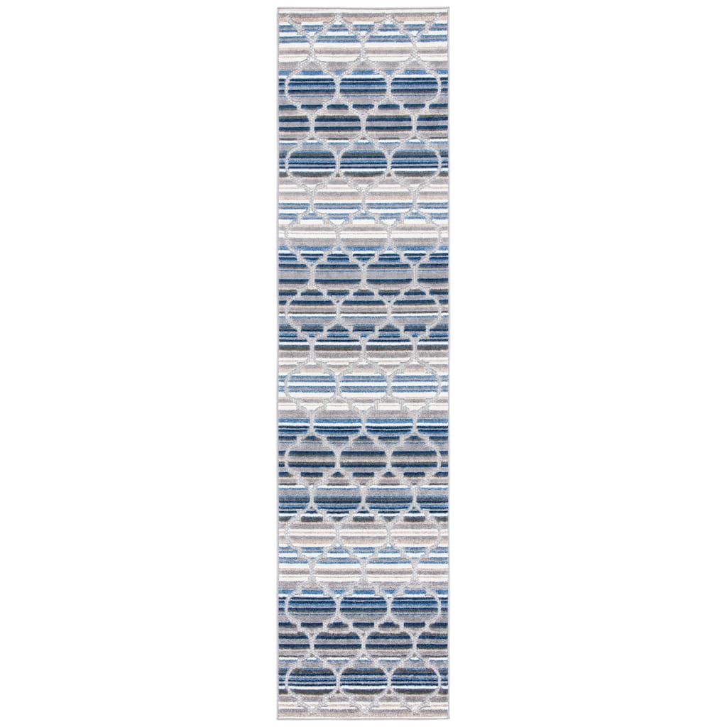 SAFAVIEH Cabana Kaleen Indoor/ Outdoor Waterproof Patio Trellis Rug - 2'2" x 9' Runner