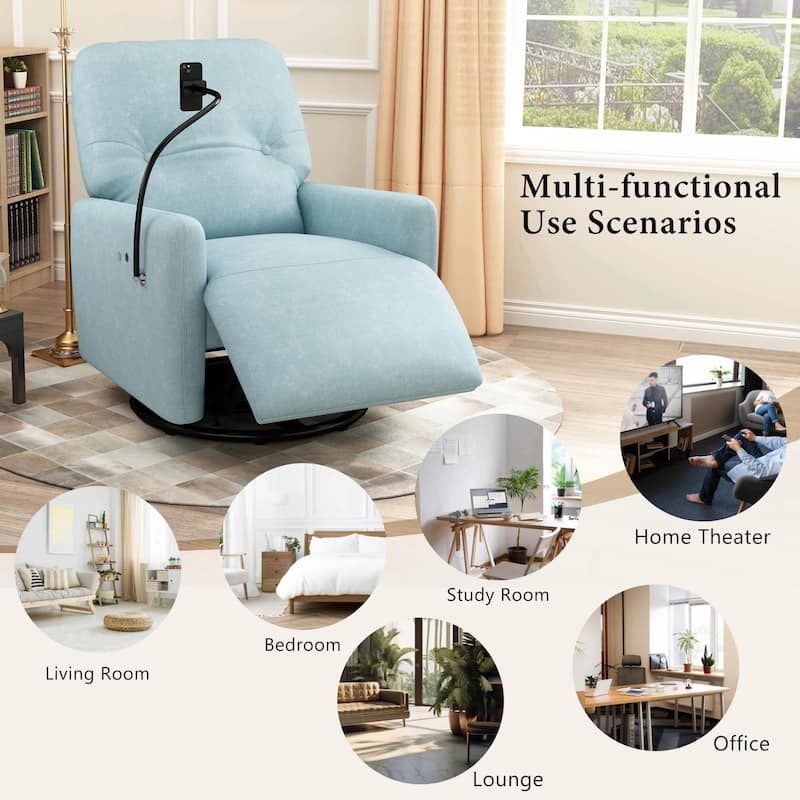 270 Degree Swivel Electric Recliner