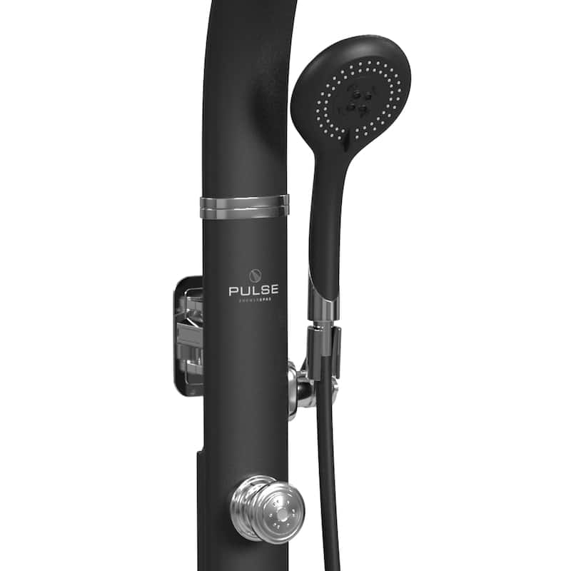 Bonzai 8-in Rain Showerhead Shower System with 3-Body Jets and Multi-function Handshower
