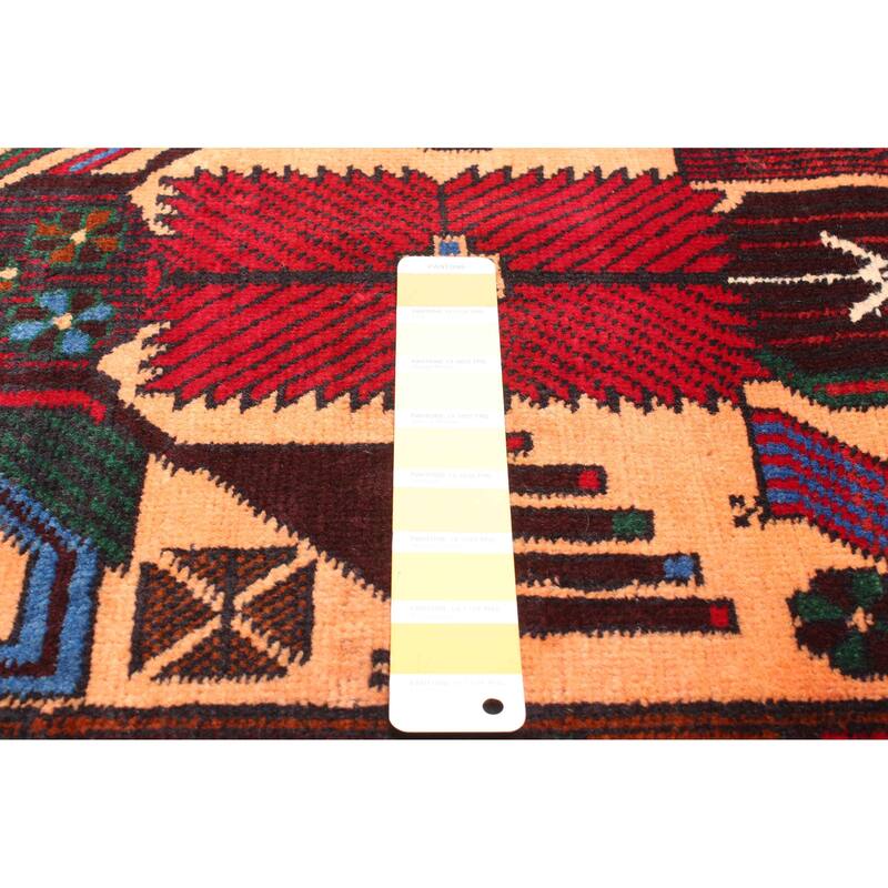 ECARPETGALLERY Hand-knotted Teimani Light Orange Wool Rug - 2'11 x 5'0