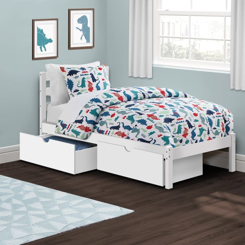 P'kolino Twin Bed with trundle bed
