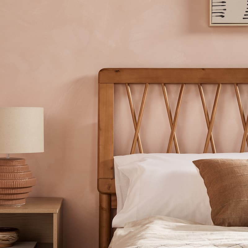 Middlebrook Designs X Spindle Solid Wood Full Bed