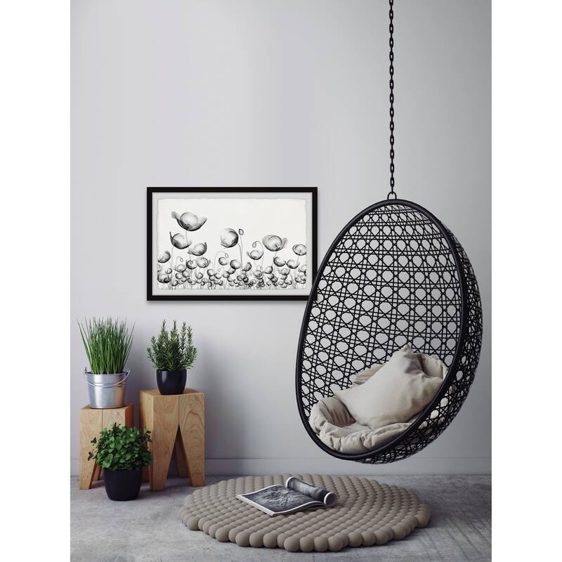 'Poppy Fields' Framed Painting Print