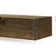 preview thumbnail 7 of 20, Modern Farmhouse Fireplace Mantel Shelf
