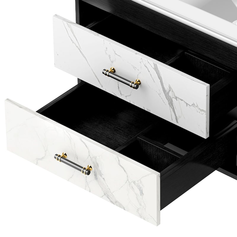 Moasis 36" Floating Bathroom Vanity with Sink And 2 Drawers