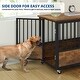 preview thumbnail 4 of 7, Moasis Industrial Heavy Duty Dog Crate Kennel with 2 Doors