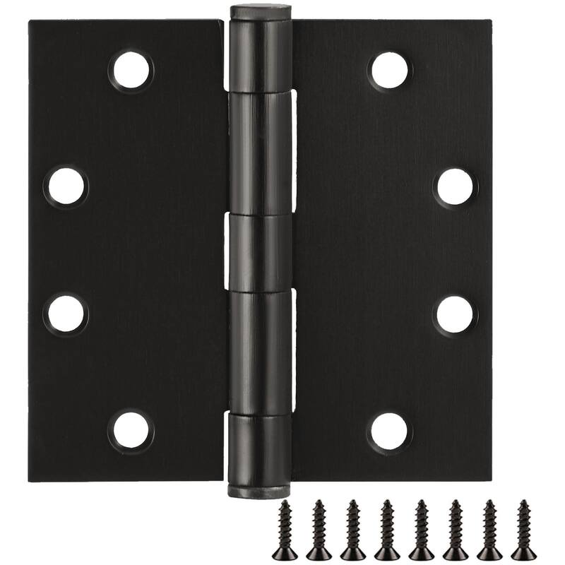 Design House 189589 4-1/2" x 4-1/2" Plain Bearing Square Corner - Oil Rubbed Bronze