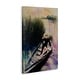 preview thumbnail 2 of 8, Stupell Fashion Diva on River Boat Canvas Wall Art Design By Lucille Lee