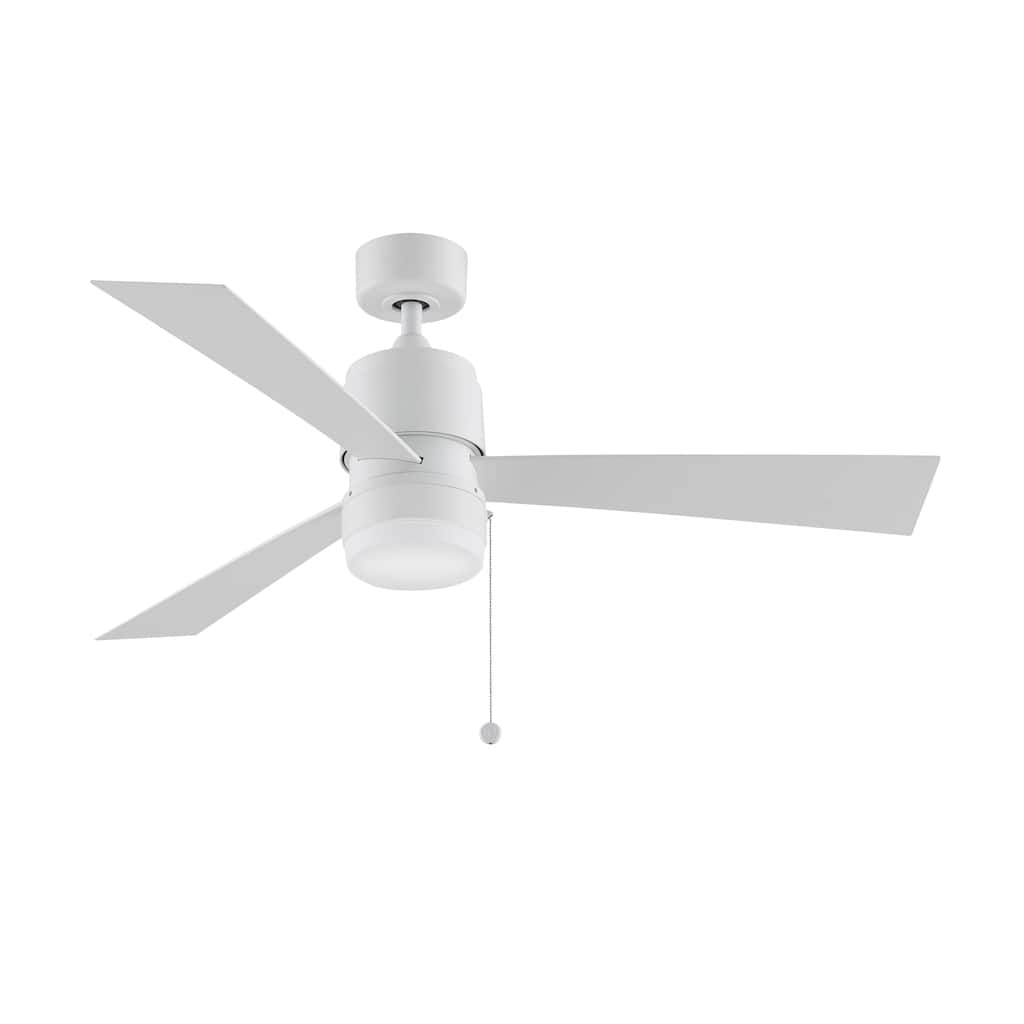 Zonix Wet - 52 inch Indoor/Outdoor Ceiling Fan with Matte White Blades - Matte White
