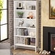 preview thumbnail 3 of 4, 5-Shelf Wood Bookcase Freestanding Display Bookshelf for Home Office - 31.5” L * 11.81” W * 70.87” H