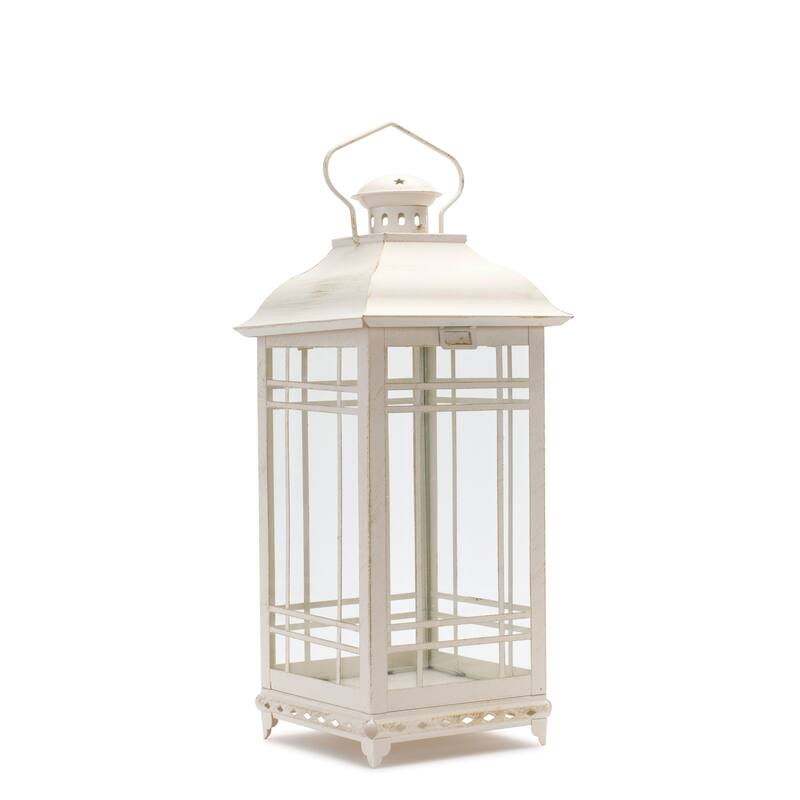Metal Lantern (Set of 3) - 8.5 x 19.25; 7.5 x 16.25; 6.25 x 13.25