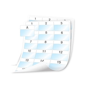 Dymo Xtl 2 Inch X 1 5 8 Inch 54 Mm X 42 Mm Laminated Wire Cable Wrap Sheet Labels Pictured On Sale Overstock