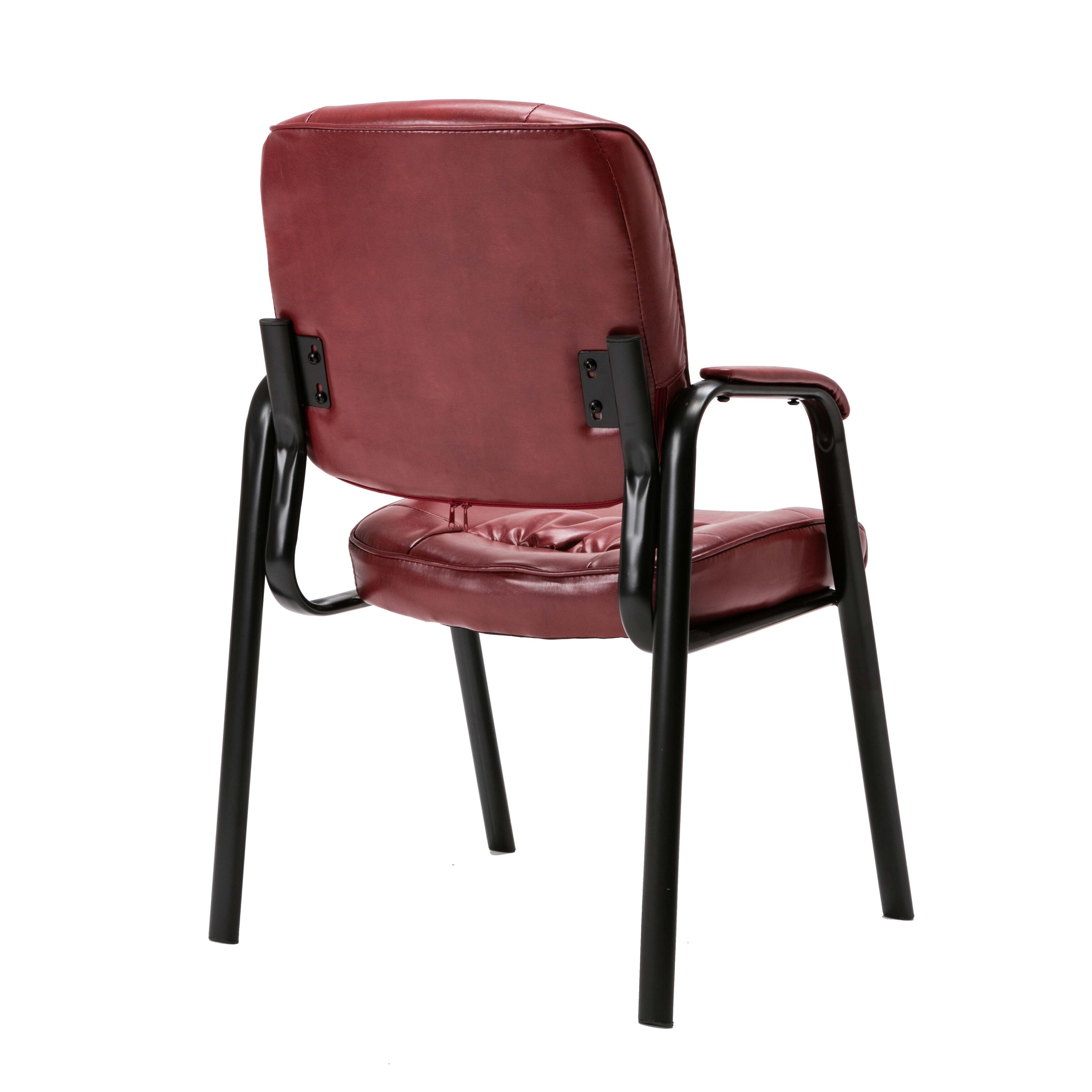 BTExpert Premium Leather Office Executive Waiting Room Guest Reception Side Conference Chair