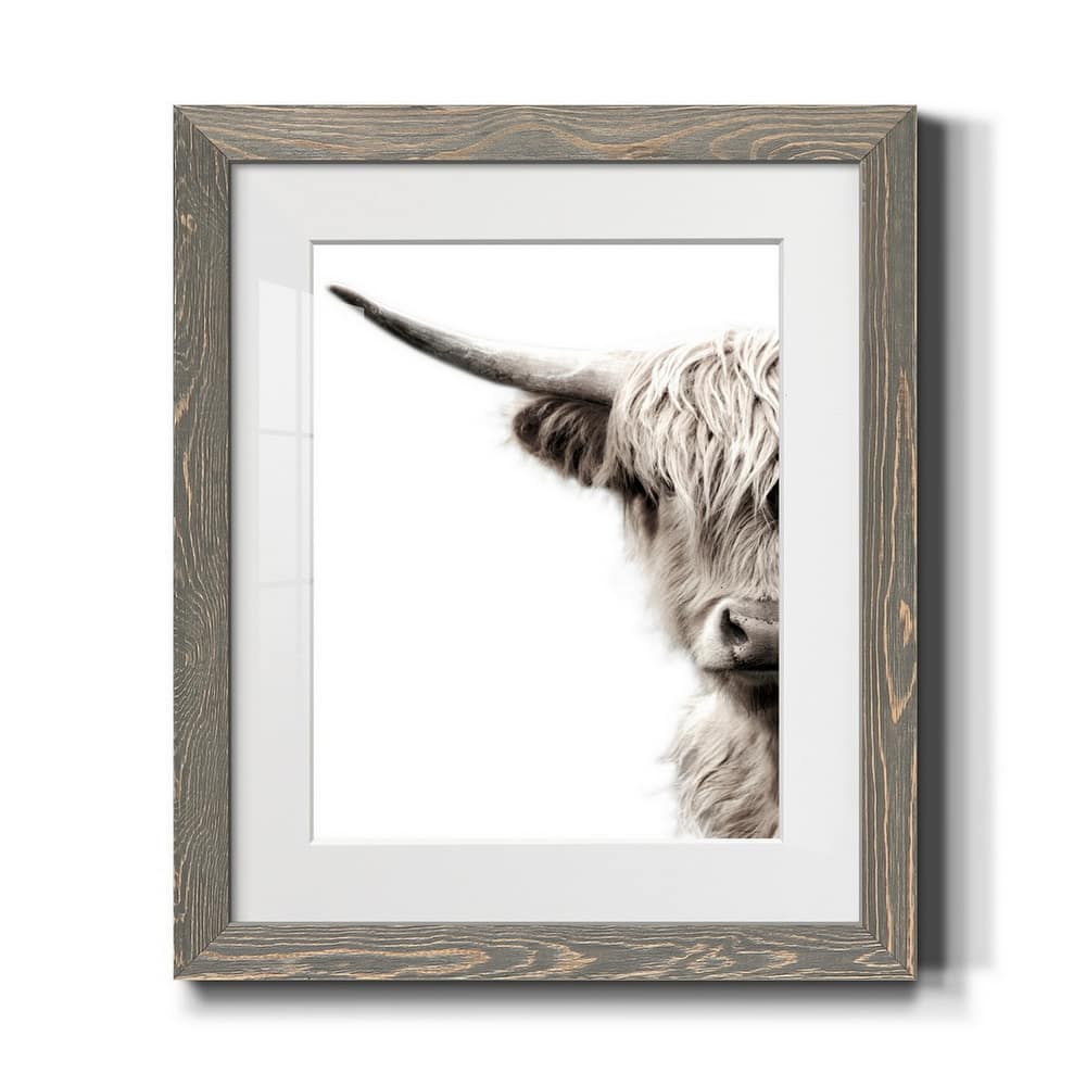 Highland Cattle-Premium Framed Print - Ready to Hang
