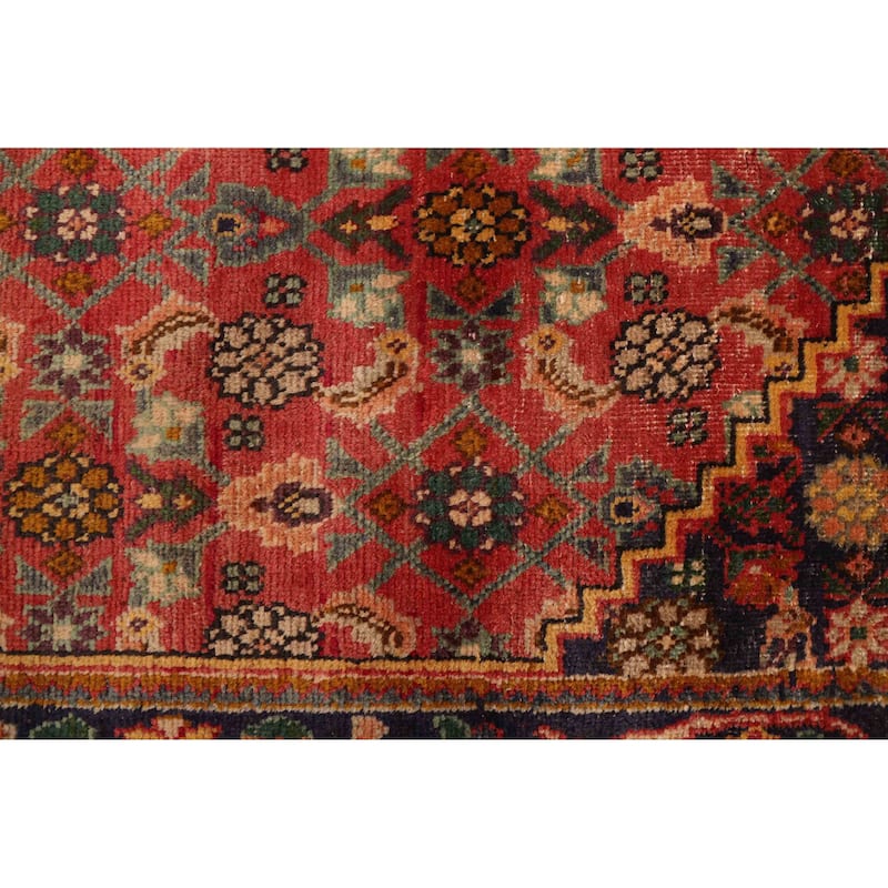ECARPETGALLERY Hand-knotted Andelz Red Wool Rug - 6'3 x 9'2