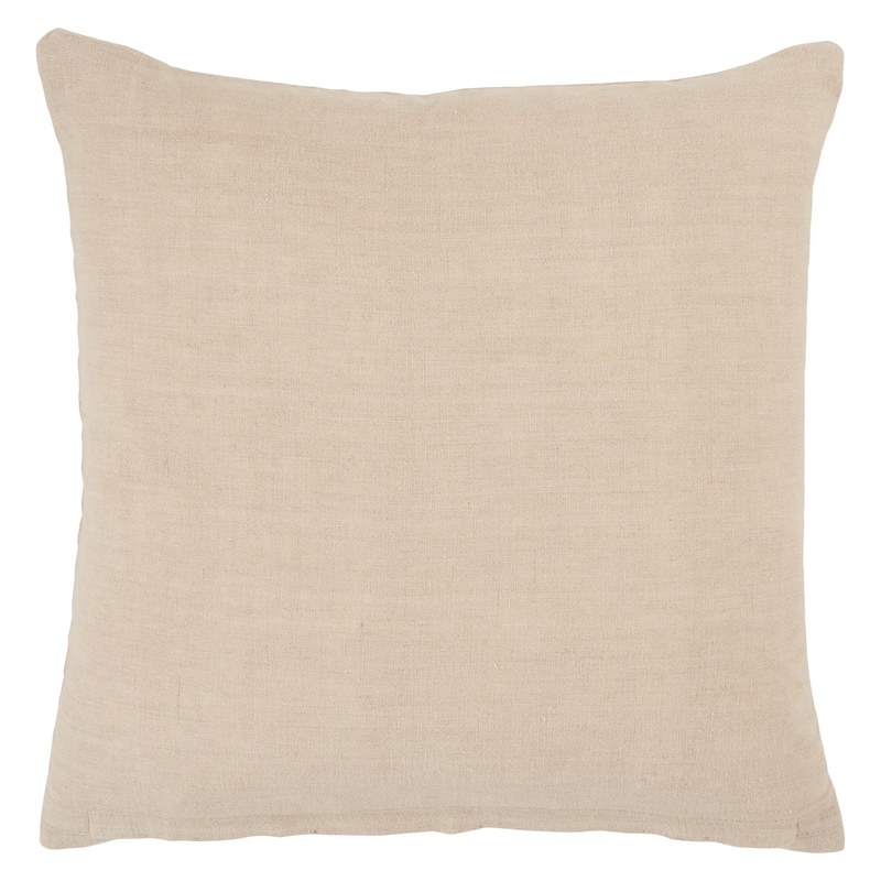 Lautner Light Taupe Geometric Throw Pillow